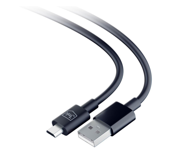 3mk Hyper Cable A to Micro 1.2m 5V 2,4A Black - 1228063 - zdjęcie 2